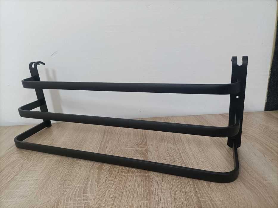 Półka Wieszak Metalowy Wisząca Za Drzwi 60cm NOWA Nr114