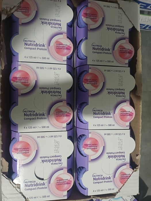 Nutridrink protein 24 x 125 ml truskawka