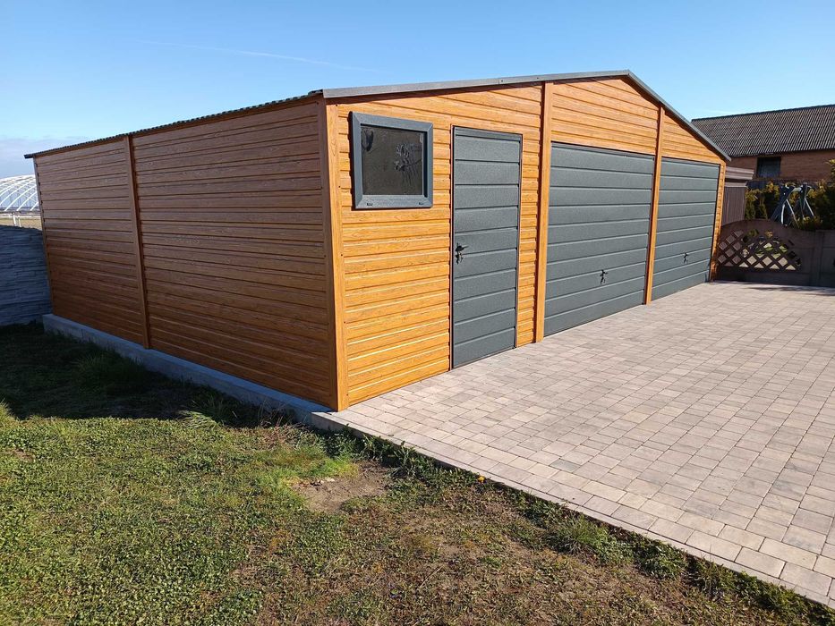 Garaż blaszany garaż blaszak garaże blaszane 9x6 7x7 7x5  premium 6x6