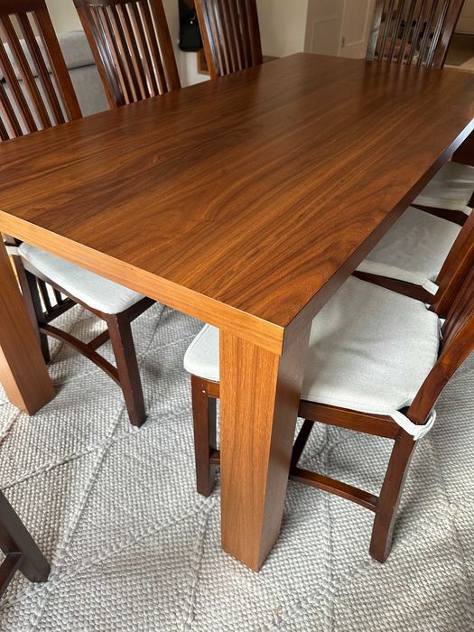 Stół drewniany Bo Concept fornir orzech 183 x 91