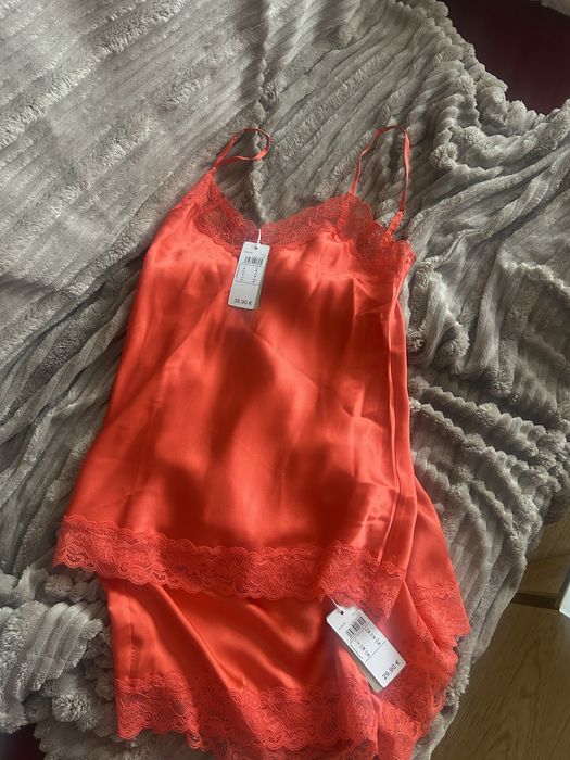 Pizama intimissimi nowa z metkami 100% jedwab gora S dol M