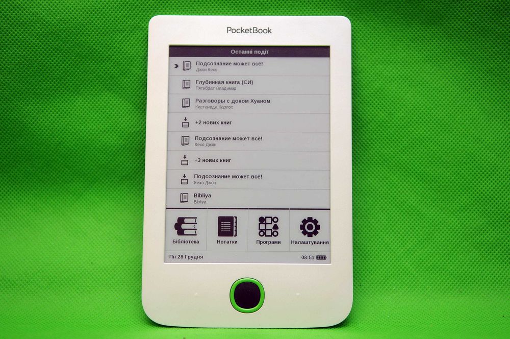 Електрона книга PocketBook 614  FB2 Читає всі формати книг !