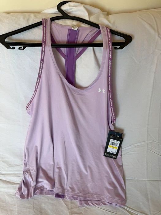 Top Under Armour Tech Knockout Rosa – Tamanho M – Novo com Etiqueta