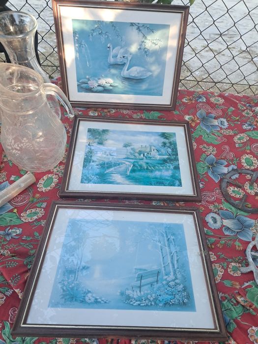 Conjunto tres quadros