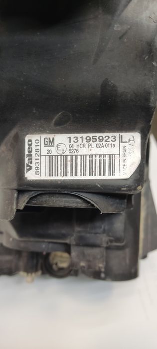 Фара opel ,  ліва. 13195923