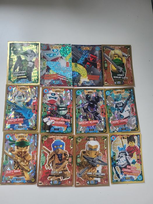 Karty lego Ninjago