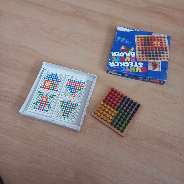 Jogo vintage - Bunte stecker, bunte  ilder