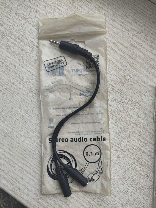 Роздвоювач аудіо сигналу Jack 3.5mm