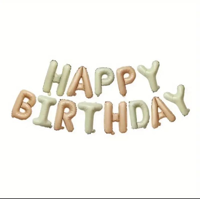 Фолієві балони Happy Birthday