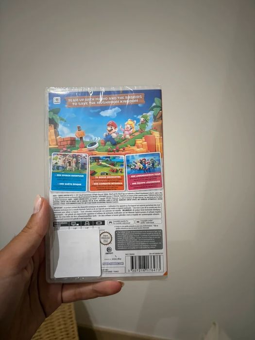Lote 2 Jogos Nintendo Switch Mario Rabbids Patrulha Pata