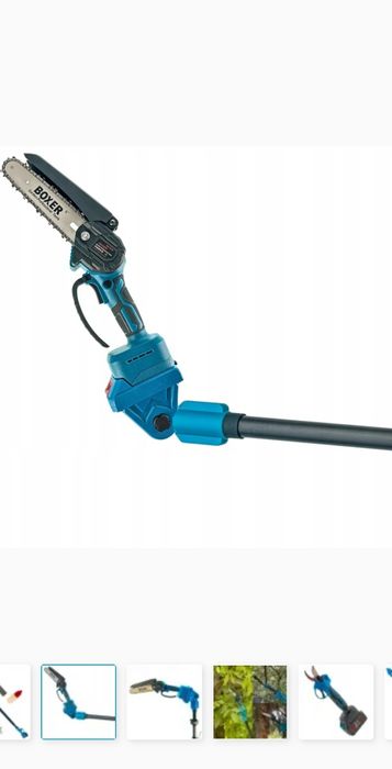 Sekator piła na wysięgniku  2x akumulator 48v wyprzedaż