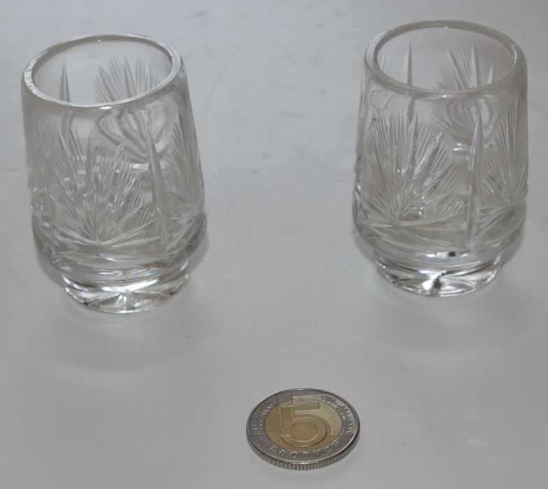 Kryształowy kieliszek, kryształowe kieliszki, 35ml (2 szt.) (Szkło)