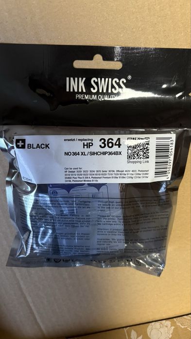 Tusz do drukarki HP 364 black
