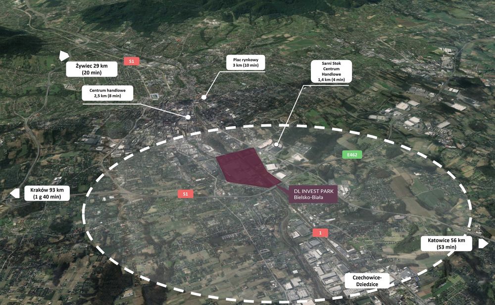 Hala 2160 m² do wynajęcia  Bielsko-Biała  (teren Stellantis)