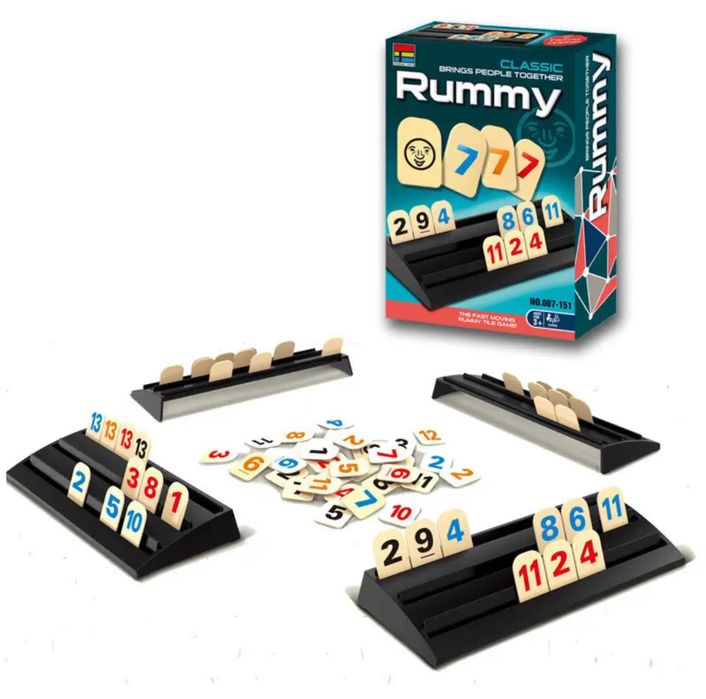 ХіТ! Руммікуб пластик (Rummikub, Rummy, Румми) краще ніж Дженга, Уно