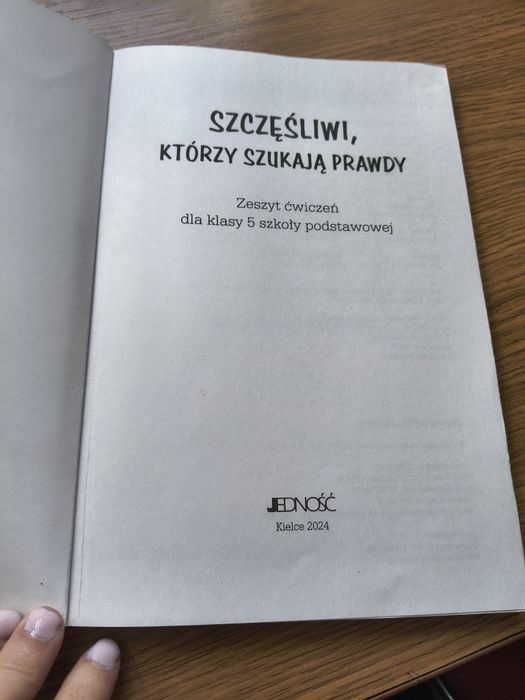 Ćwiczenia do religii kl. 5
