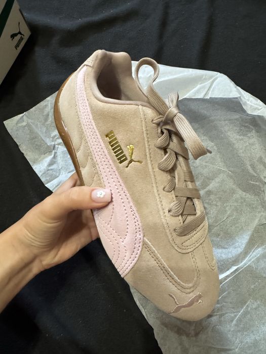 Кросівки Puma Speedcat OG Jr Rose Latte, замша