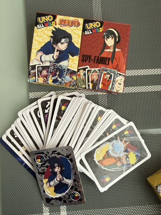 Uno naruto happy meal mcdonalds