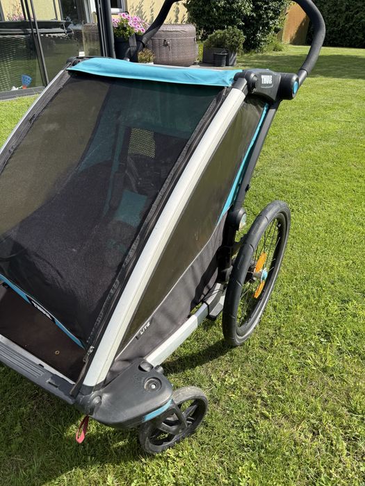 Thule Chariot Lite double - przyczepka rowerowa dla dziecka - podwójna