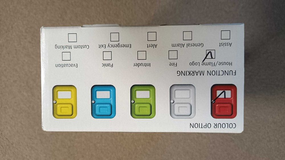 Sygnalizator pożaru: STI AP-1-R-A (NR) Alert Point, czerwony