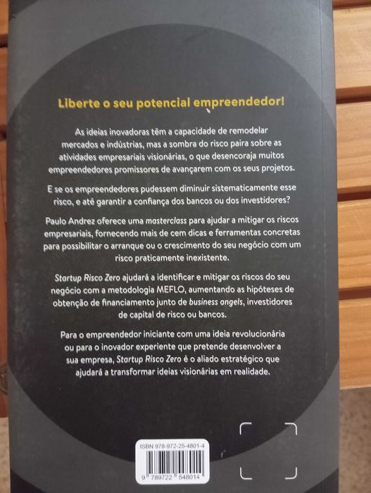 Livro Startup Risco Zero novo