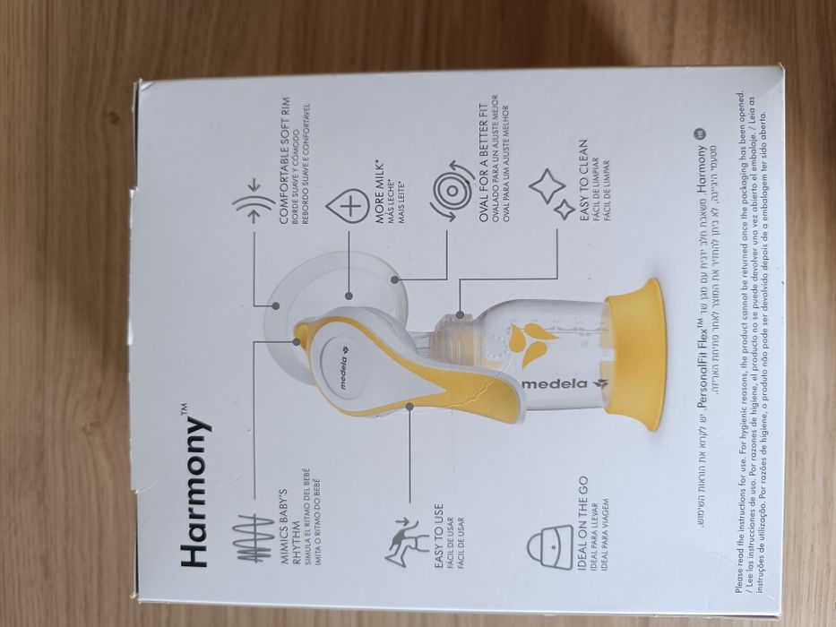 Extrator de leite manual da Medela