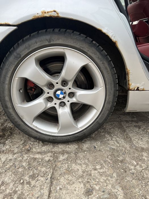 Felgi aluminiowe 17 cali 17” bmw 3 e46 opony zimowe komplet dunlop