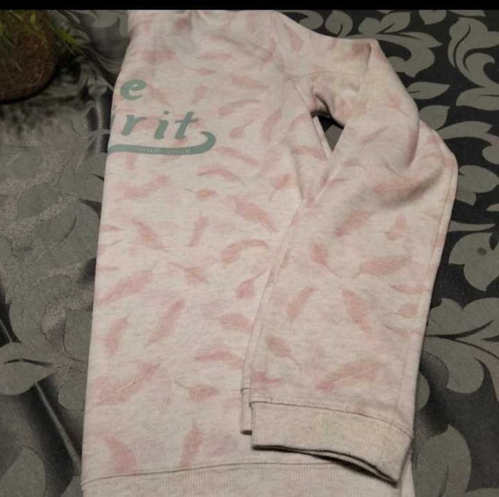 Sweatshirt em tons bege - tamanho 12/13 anos