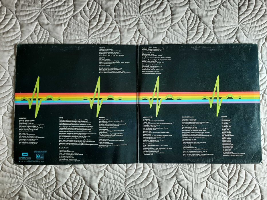 Pink Floyd - Dark Side of The Moon - UK - Vinil LP