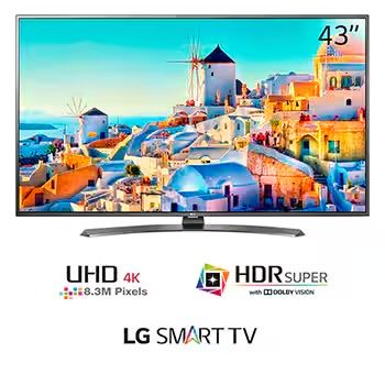 Телевізор UHD 4K LG 43UH671V ips стерео