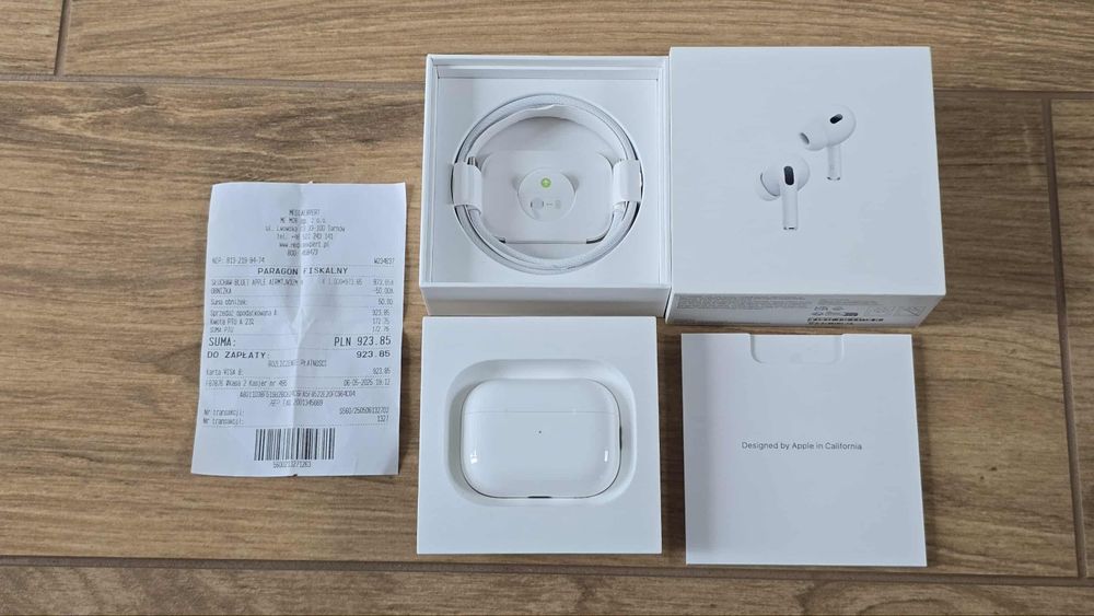 Słuchawki Apple AirPods Pro 2 gen ORYGINALNE jak nowe, gwarancja