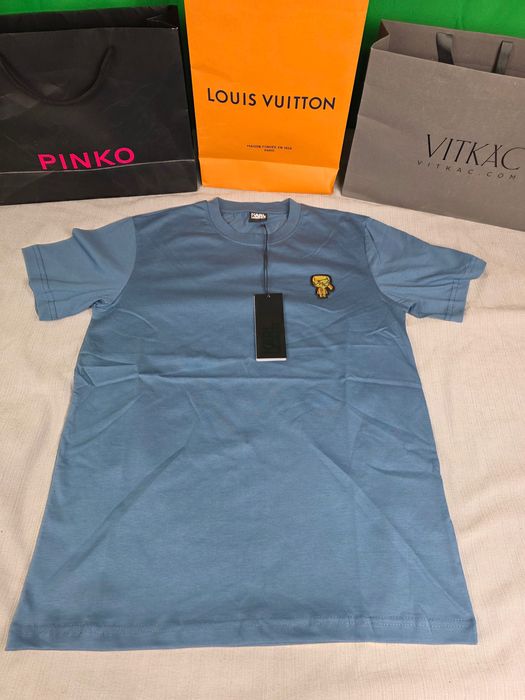 Męska koszulka tshirt Karl Lagerfeld kolory krótki rękaw premium M-XXXL