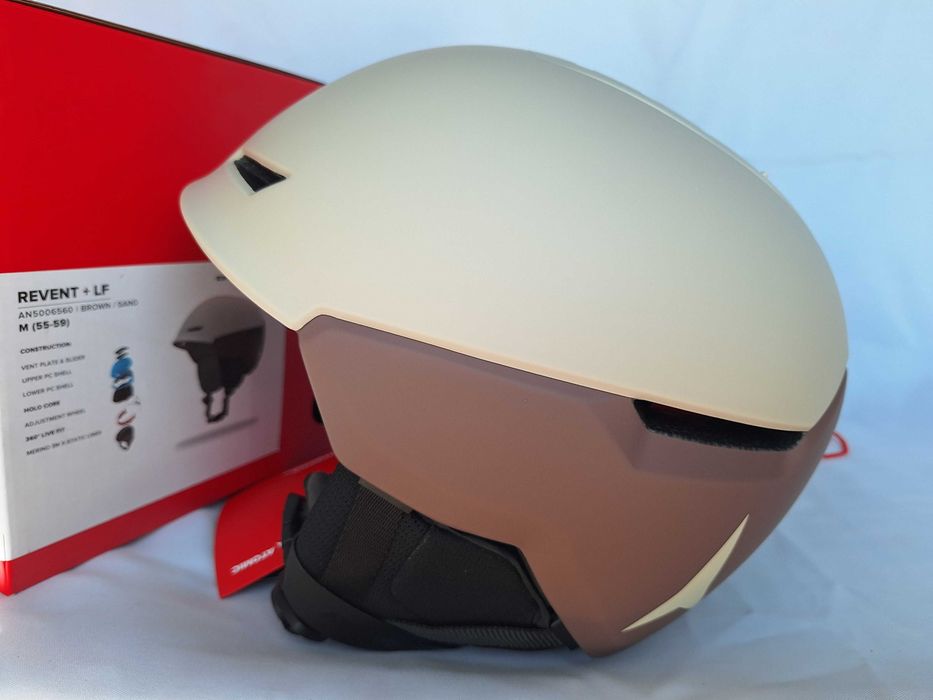 Kask narciarski Atomic Revent+ LF Brown Sand M 55-59cm