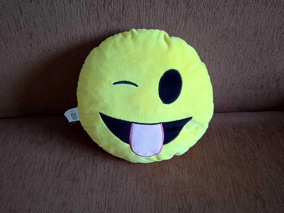 Мягкая игрушка подушка смайл
