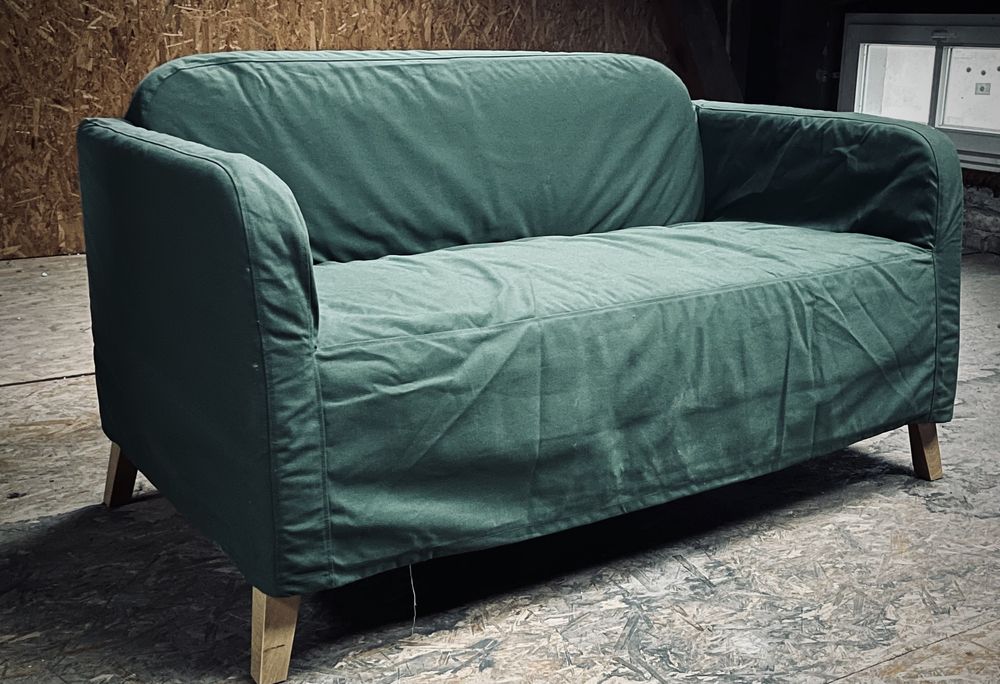 Kanapa ikea z pokrowcem LINANAS