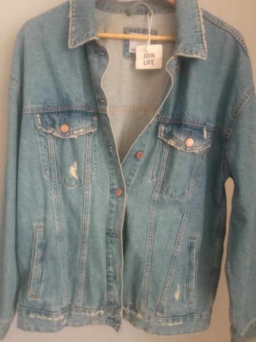 Kurtka jeansowa L