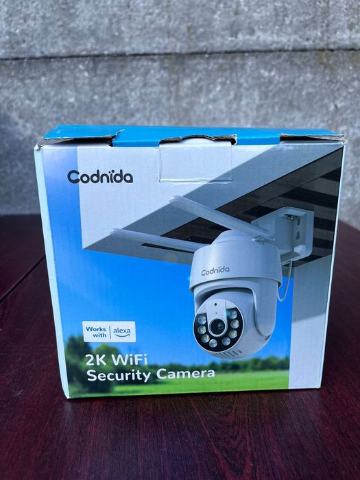 Kamera IP Codnida 2.5K Wi-Fi (2.4+5 GHz) – panoramiczne nagrywanie wew