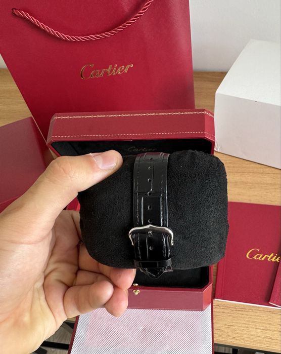 Relogio Cartier Tank Must -  Preto