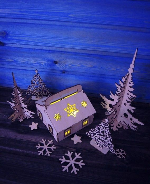 100 Ficheiros decorações de natal para máquinas a laser ,CNC, mdf