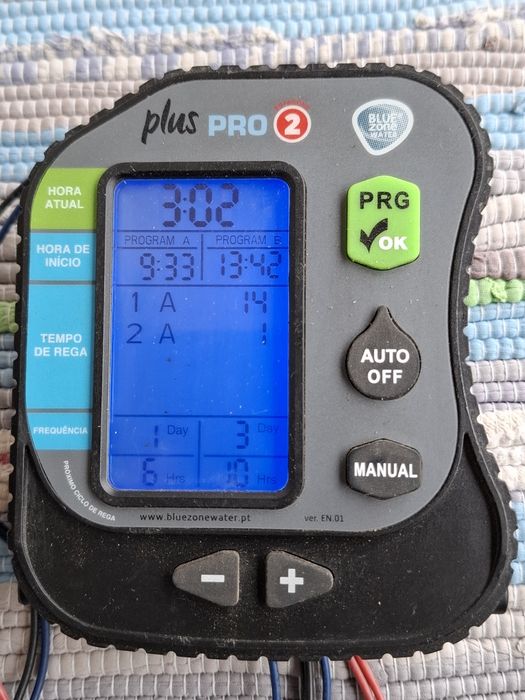 Programador de rega Plus Pro
