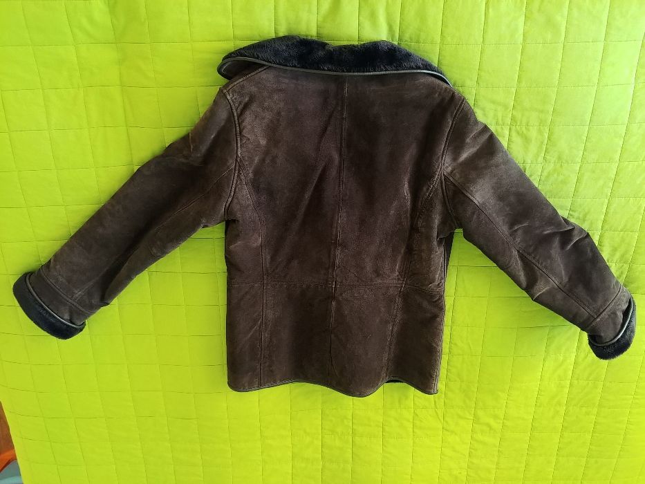 Casaco 100% Pele Porco nº 42 - impecável