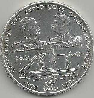 Portugal 1000 escudos 1997 Centenário das Expedições Oceanográficas