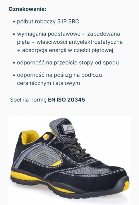 Polbuty robocze WENTO