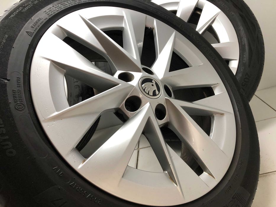 felgi 17 skoda 5e3 octavia 4 7 et46 5x112 idalne opony gratis