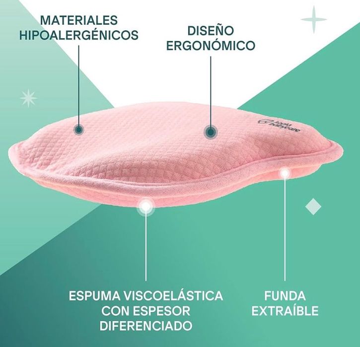 Almofada para bebé - plagiocefalia - Koala Babycare