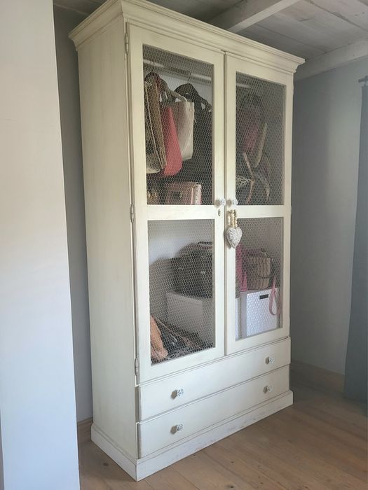 armario enorme, estante, roupeiro, arrumação, movel, rustico