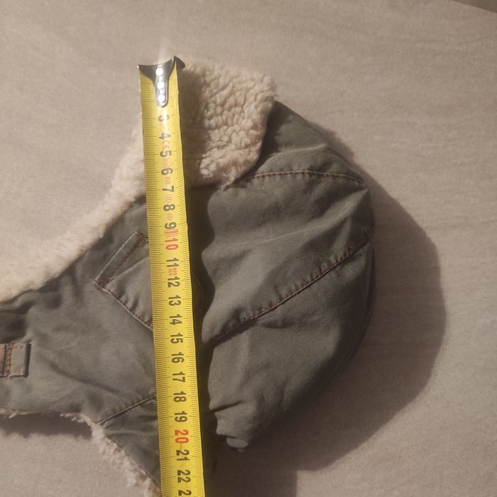 Ciepła czapka na polarze z misiem rozmiar 50