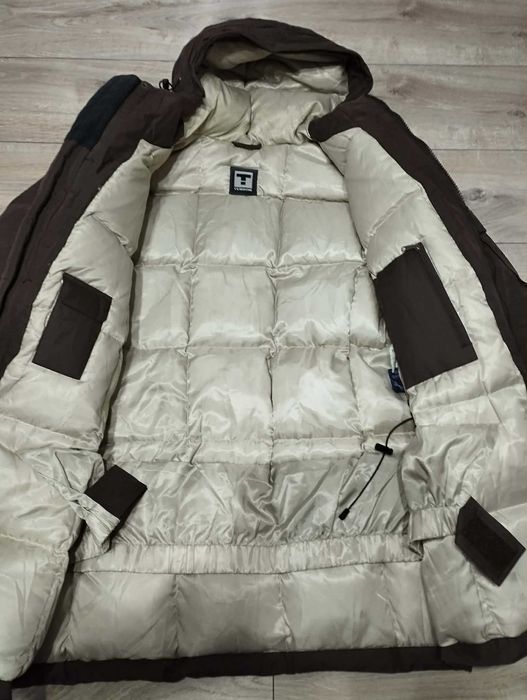 Tenson Down Parka jacket size XL gruba mocna kurtka puchowa