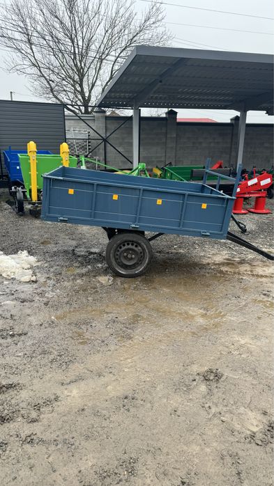 Прицеп легковий,прицеп самосвал,прицеп до мини трактора,прицеп птс