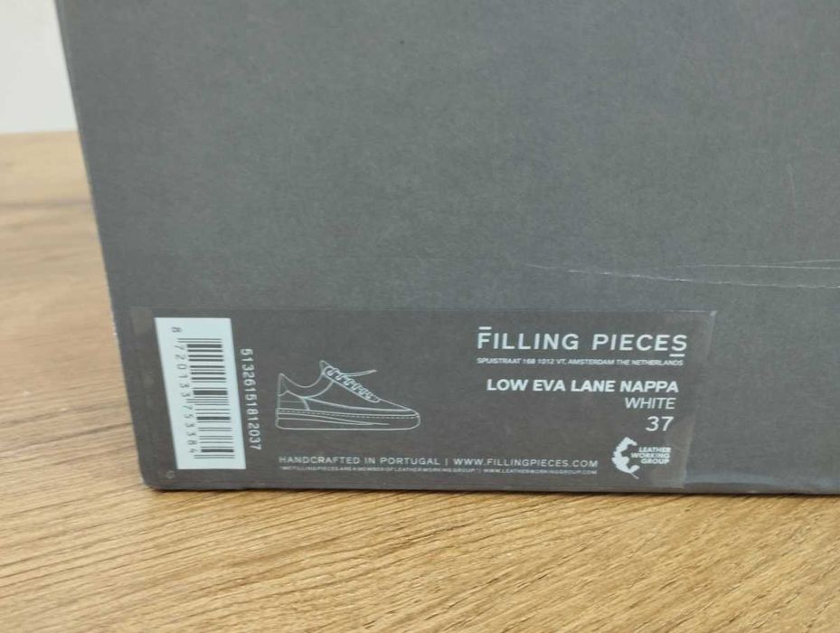 Buty Filling Pieces rozmiar 37 białe skóra